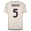 AS Řím Ndicka 5 Venkovní 2023-24 - Fotbalové Dresy (S/S) AS Řím Ndicka 5 Venkovní 2023-24 - Fotbalové Dresy (S/S)
